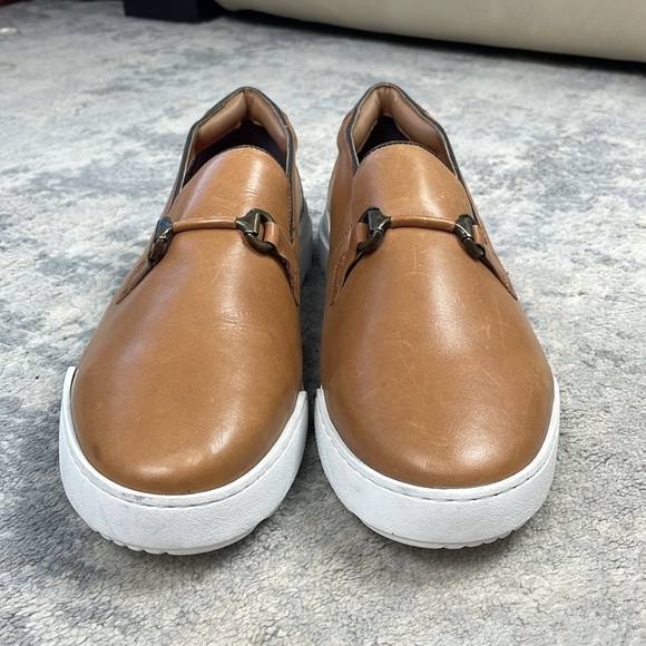 New Thomas & Vine Dane Horsebit Loafers Sneakers Brown Leather Lightweight 13 - Picture 7 of 15